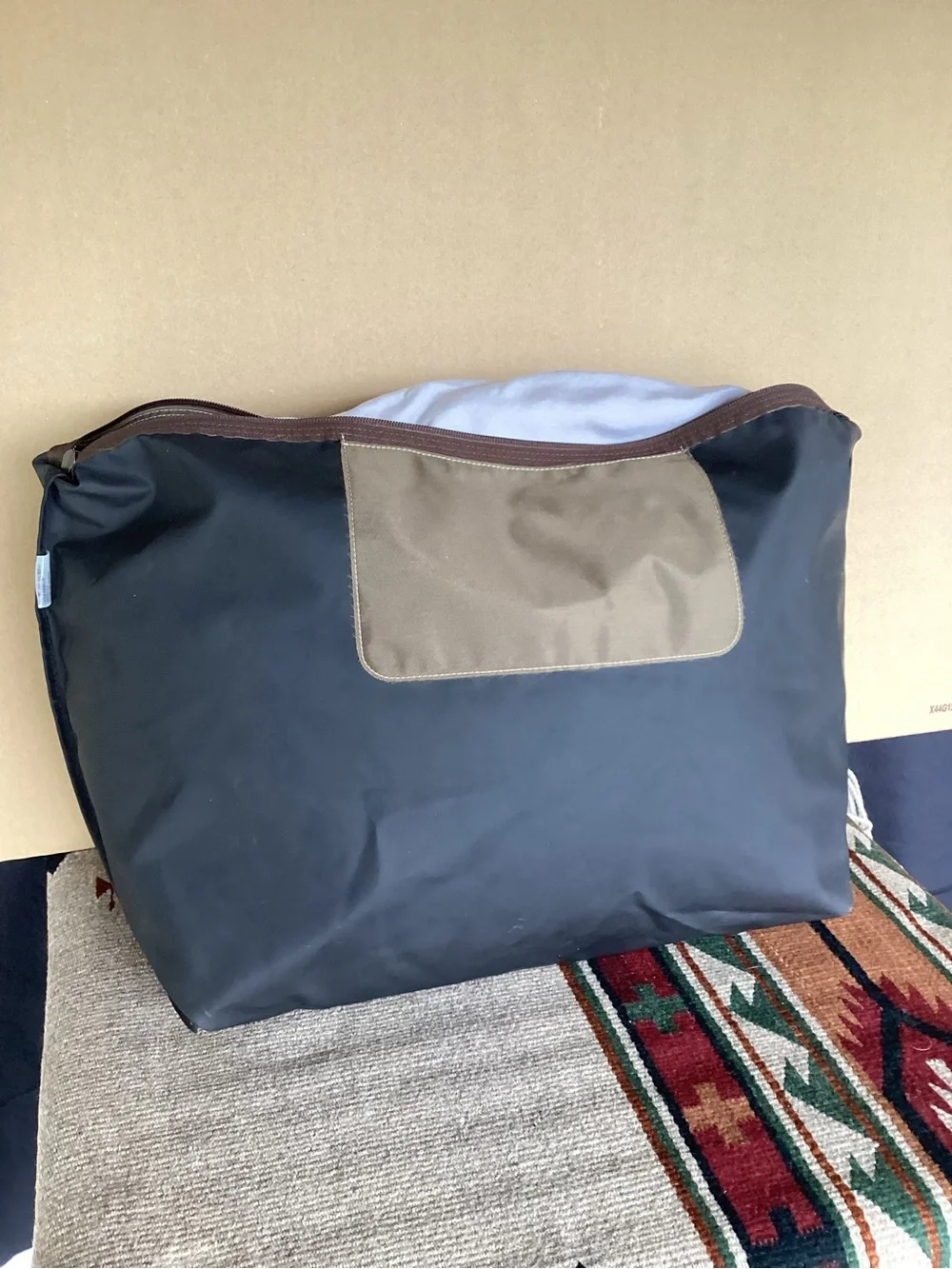 Longchamp Le Pliage Paris travel bag green tote bag